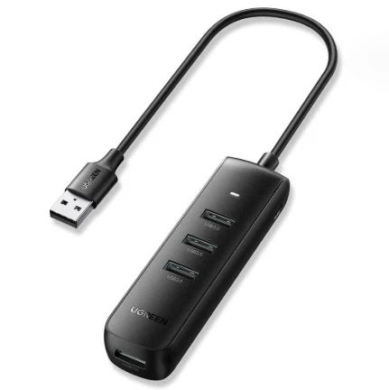 Ugreen 10915 USB 3.0 إلى 4 منافذ مركز