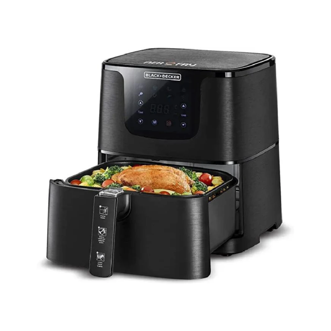 Black+Decker Digital XL Air Fryer 5.8 (4.3) L Black - AF700 -B5