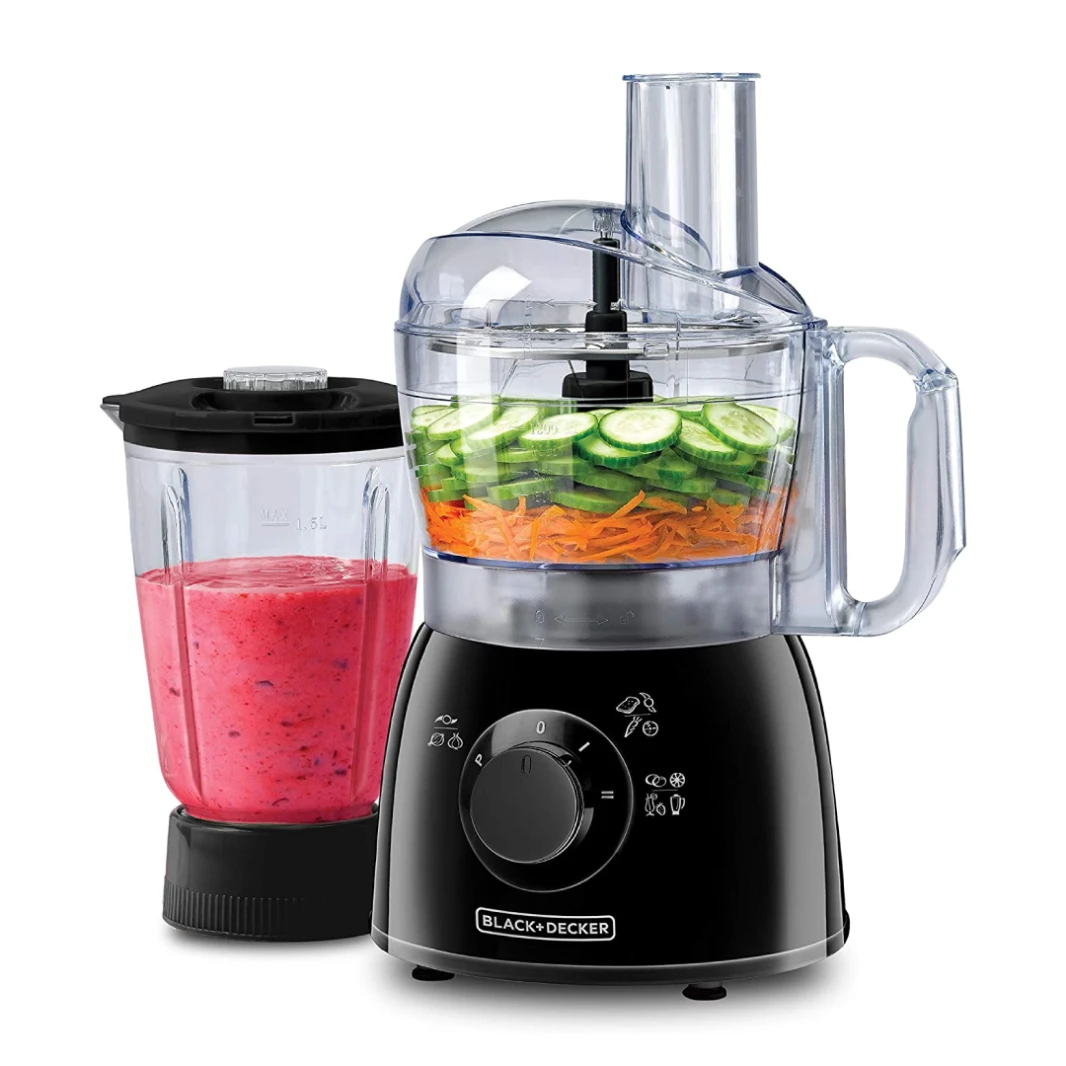 Black & Decker 400W Food Processor 1.25L Size Size Bowl 33 وظائف