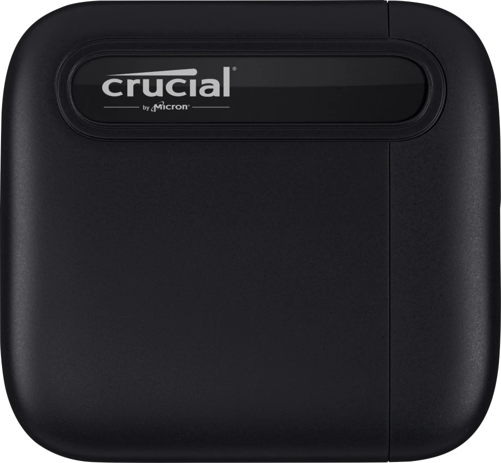 Crucial X6 4TB Portable SSD - Up to 800MB/s USB 3.2 Type-C External Solid State Drive
