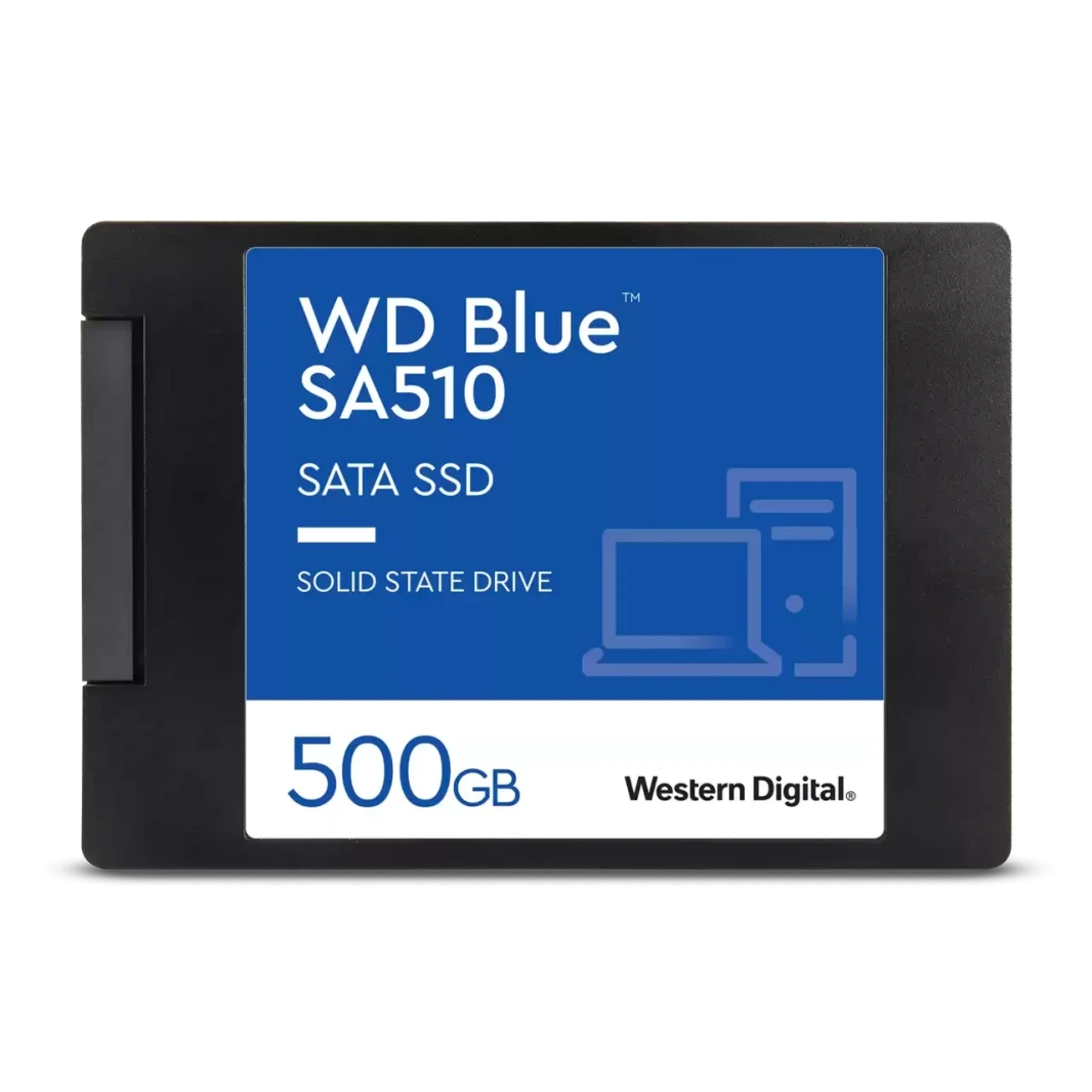 WD Blue SA510 500GB SATA Internal Solid State Drive SSD 2.5"/7mm Up to 560 MB/s