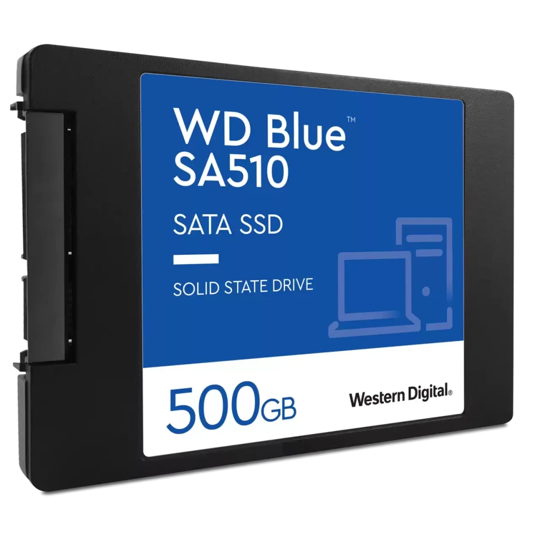WD Blue SA510 500GB SATA Internal Solid State Drive SSD 2.5"/7mm Up to 560 MB/s