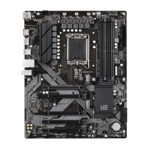GIGABYTE B760 DS3H DDR5 Intel® B760 LGA 1700 (14 ، 13 و 12 GEN) ، ATX Motherboard ، 8 + 2 + 1 مراحل HYBRID DIGITAL DIGITAL