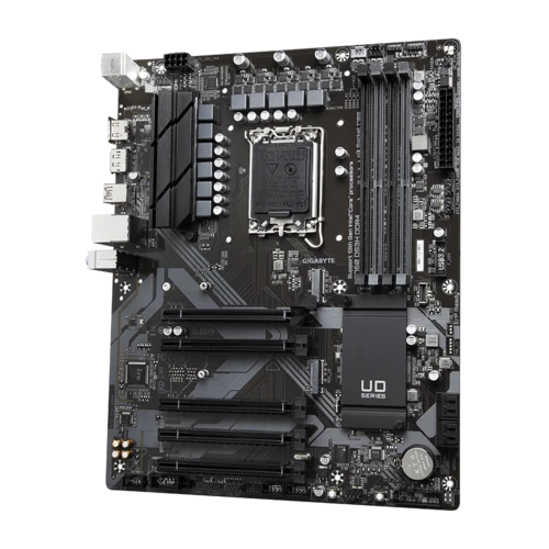 GIGABYTE B760 DS3H DDR5 Intel® B760 LGA 1700 (14 ، 13 و 12 GEN) ، ATX Motherboard ، 8 + 2 + 1 مراحل HYBRID DIGITAL DIGITAL