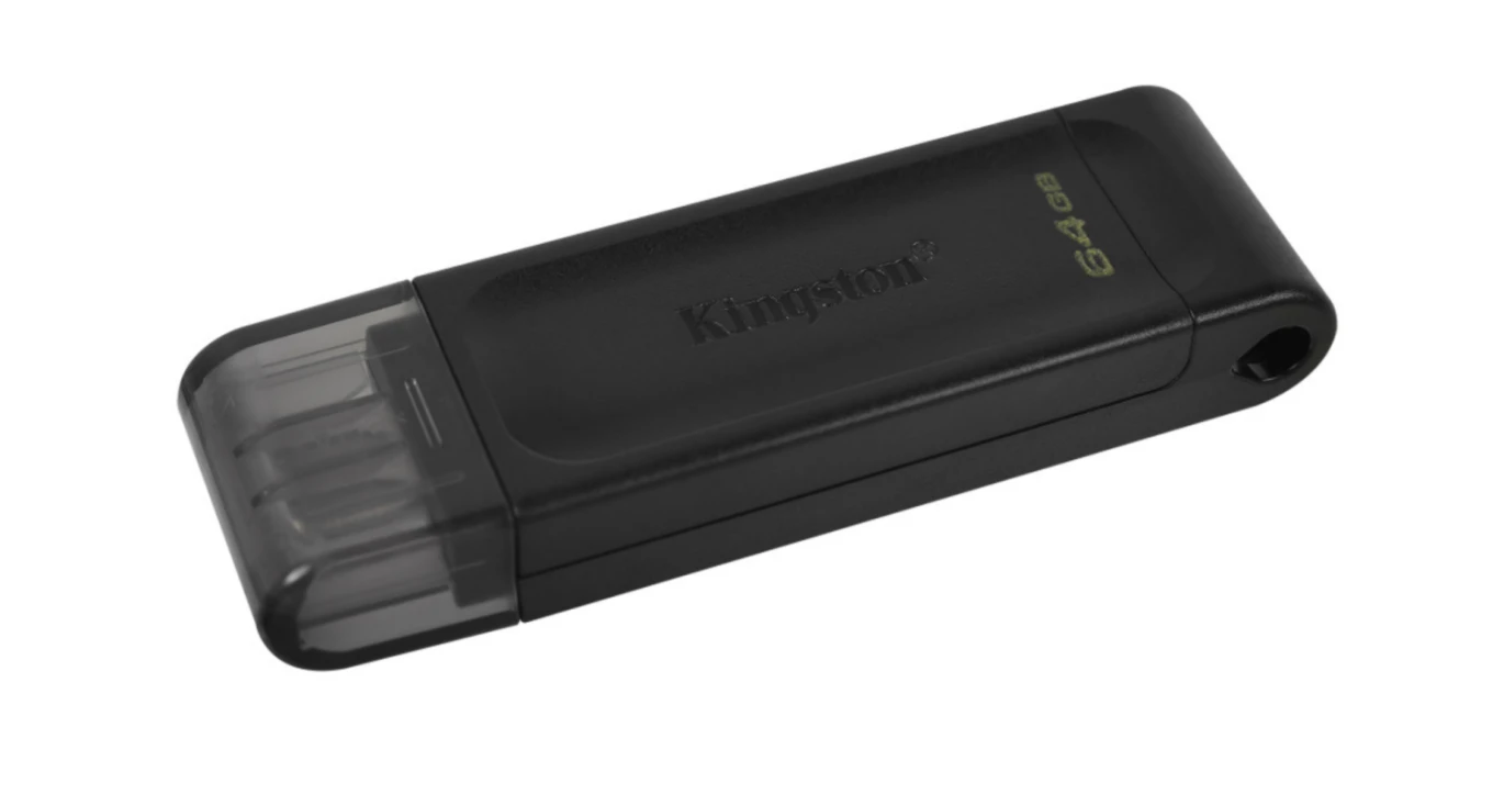 Kingston DataTraveler 70 64GB USB-C 3.2 Gen 1 Flash Drive