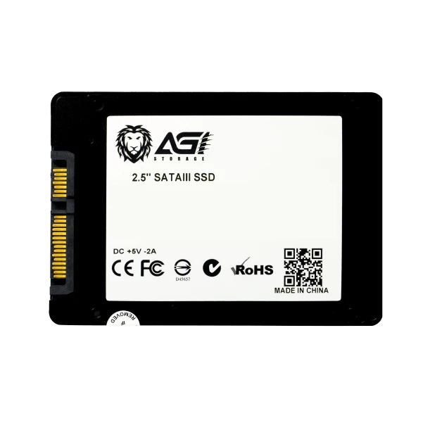 AGI 500GB AI138 Internal PC SSD Solid State Drive - SATA III 6 Gb/s, 2.5"/7mm, Up to 530 MB/s