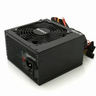 ZUMAX MASS Series 650W, 80 PLUS Bronze Efficiency, 120mm Cooling Fan, Sleeved Cables, Non-Modular ATX Power Supply - Black