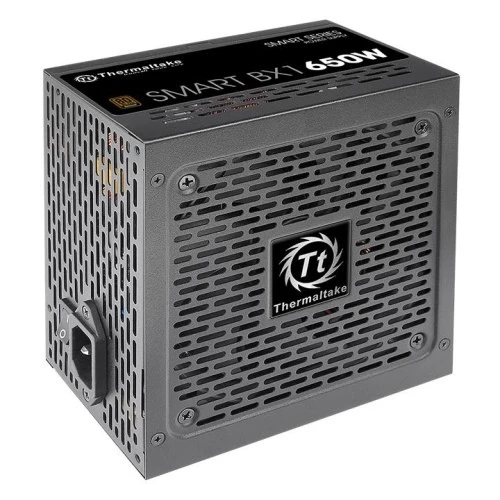 Thermaltake Smart Pro RGB 650W 80 PLUS Bronze PSU Thermaltake Smart Pro RGB PS-SPR-0650FPCBUS-R 650W 80 PLUS Bronze ATX12V 2.4 & EPS12V 2.92 Power Supply w/ Active PFC & Full Modular (Black)