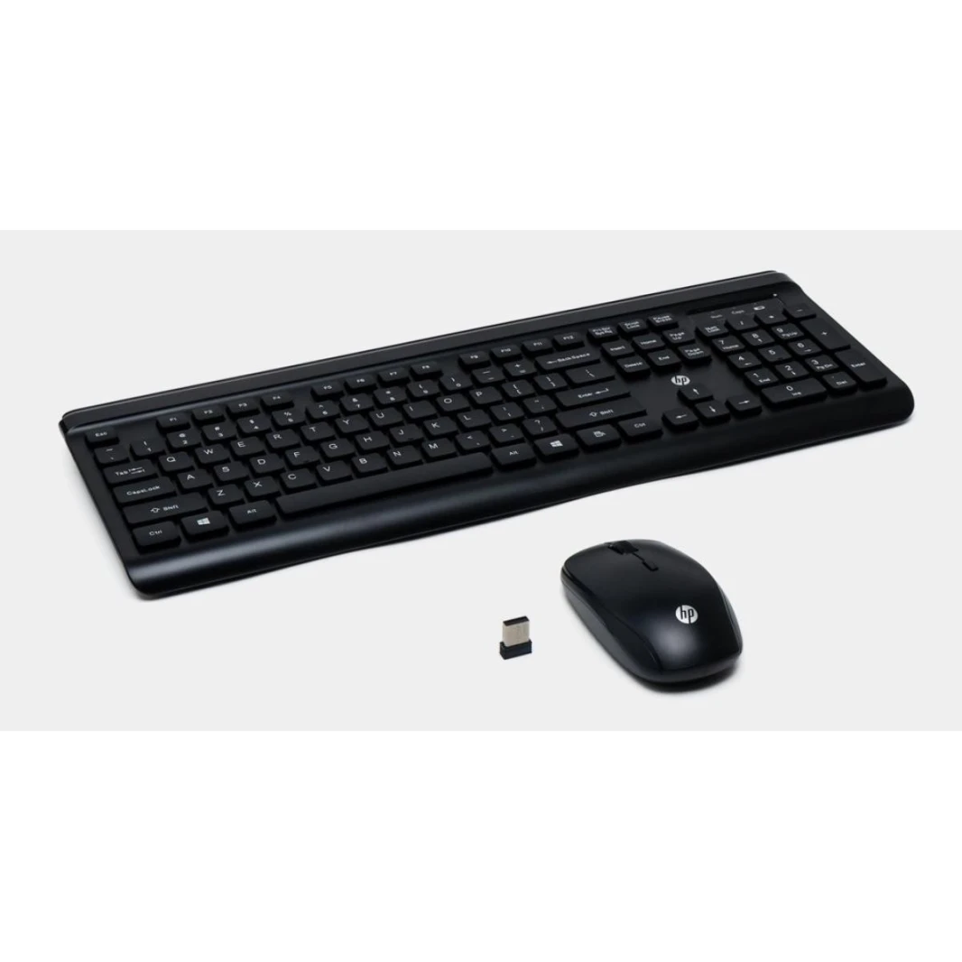 HP CS500 Kit Office Combo 2in1 Wireless (2.4GHz), Silent Slim Design Full-Size Keyboard & Up To 1600DPI Mouse