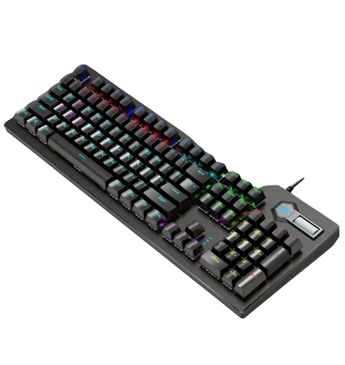 AOC GK420 Wired Mechanical Keyboard 104 Keys LED RGB