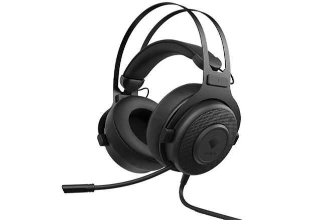 HP OMEN Blast Headset | Gaming Headset with Retractable, Noise Canceling Microphone and 7.1 Surround Sound, USB Heaset