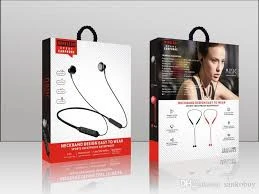 amoi sport earphone wireless earphone waterproof hi-fi sound in-line mic