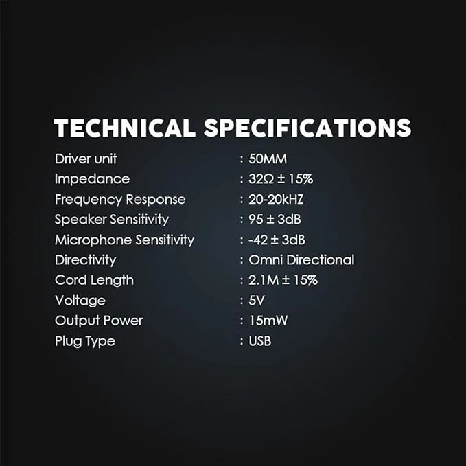 Fantech HG23 Octane 7.1 Virtual Surrounded Software| RGB LED Gaming Headset|Full Control | USB Interface | For Computer
