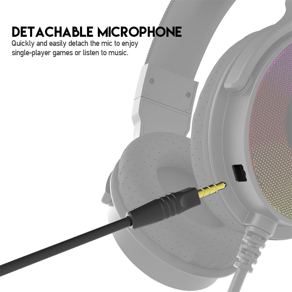 FANTECH FUSION HG22 VIRTUAL 7.1 SURROUND GAMING HEADSET Virtual 7.1 Surround Sound Detachable Usb /283gr w/o Cable