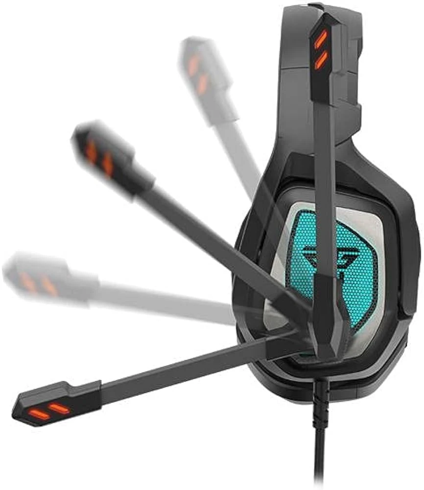 FANTECH JADE MH84 MULTI PLATFORM RGB GAMING HEADSET Stereo 3.5mm Gaming Headset Flodable  TRRS + USB /348gr w/o cable