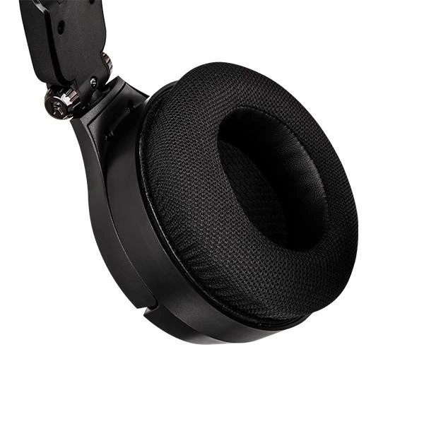 TeamSpeak certified CRONOS Riing RGB 7.1 comes packed with features and latest tech offering up an oversized 50mm state-of-the-art tilting neodymium driver and true RGB engineered with 16.8 million co