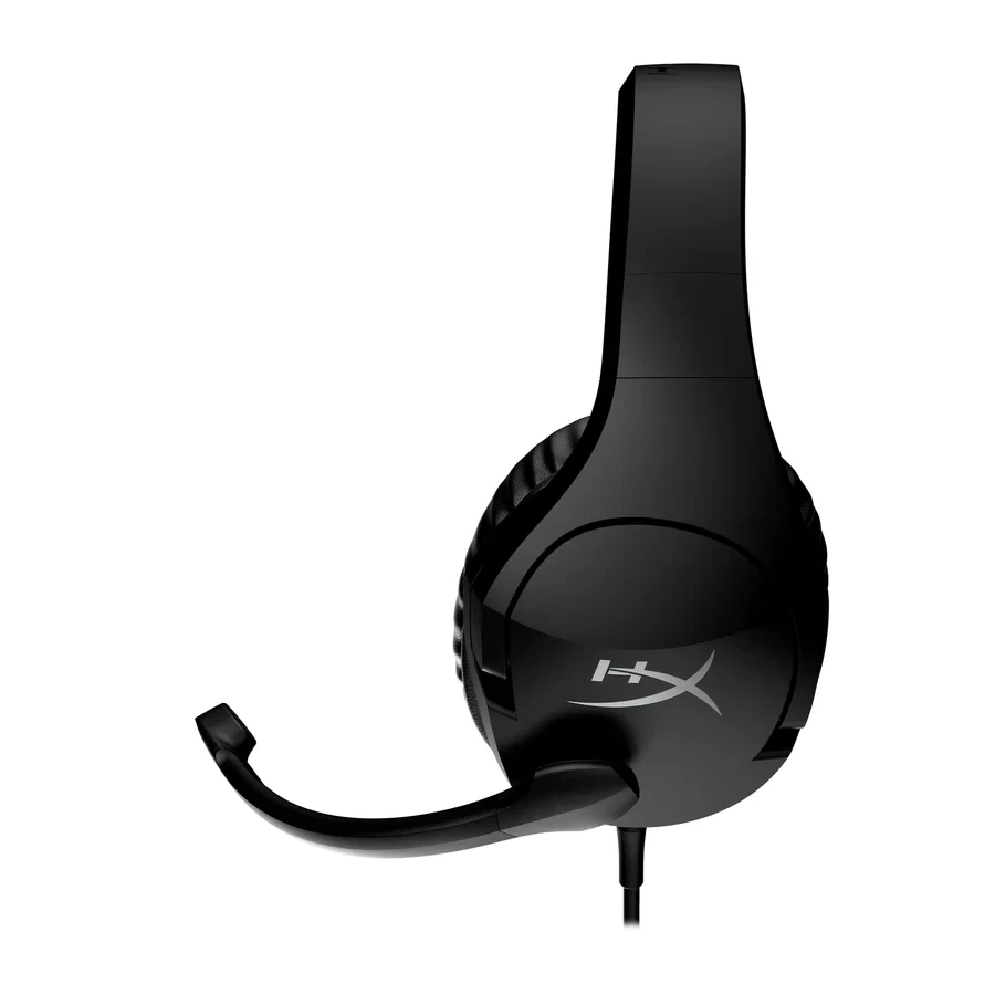 HyperX Cloud Stinger S – Gaming Headset, for PC, Virtual 7.1 Surround Sound, Lightweight, Memory Foam, Soft Leatherette, Durable Steel Sliders, Swivel-to-Mute Noise-Cancelling Microphone, Black