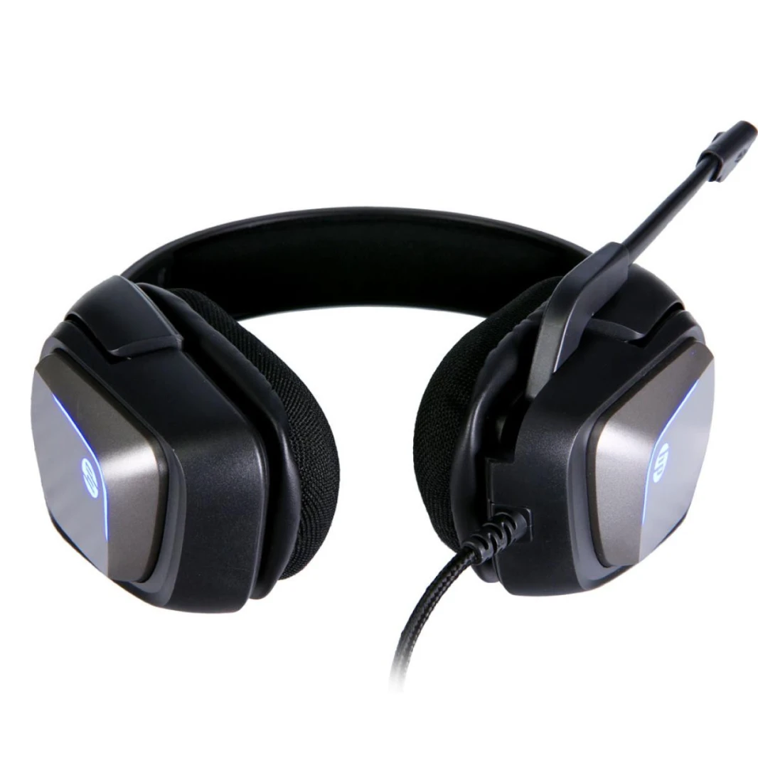 HP H220GS Virtual 7.1 LED Backlit Gaming Headset with Microphone 7.1 USB Gaming headset (PC) W/ Microphone & Led Lighting