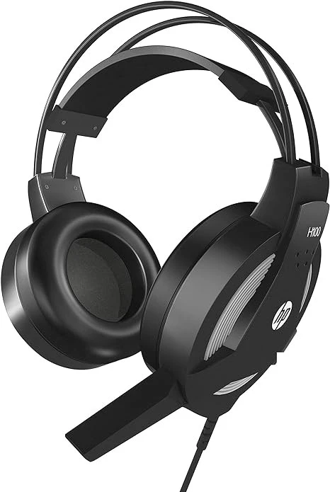 HP Wired Gaming PC Headset Stereo Sound HP H100 Headphone with Microphone for PC, Xbox, PS4, Nintendo Switch and Mobile Device