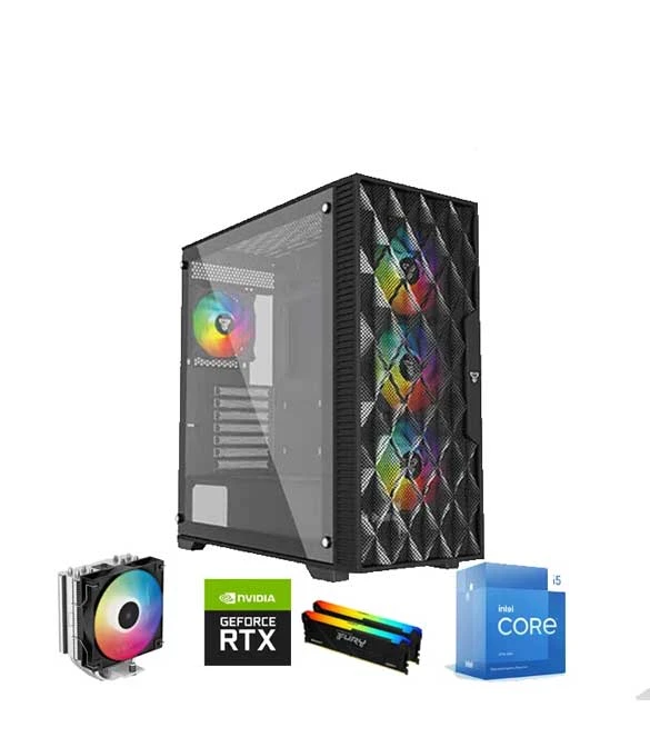 GAMING PC INTEL CORE I5 13400F / RTX 4060 TI 8GB / 16GB RAM DDR4