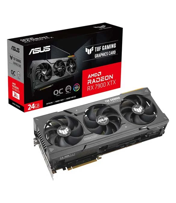 ASUS TUF Gaming Radeon™ RX 7900 XTX OC Edition 24GB GDDR6 Graphics Card