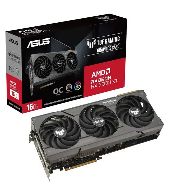 ASUS TUF Gaming Radeon™ RX 7800 XT OC Edition 16GB GDDR6