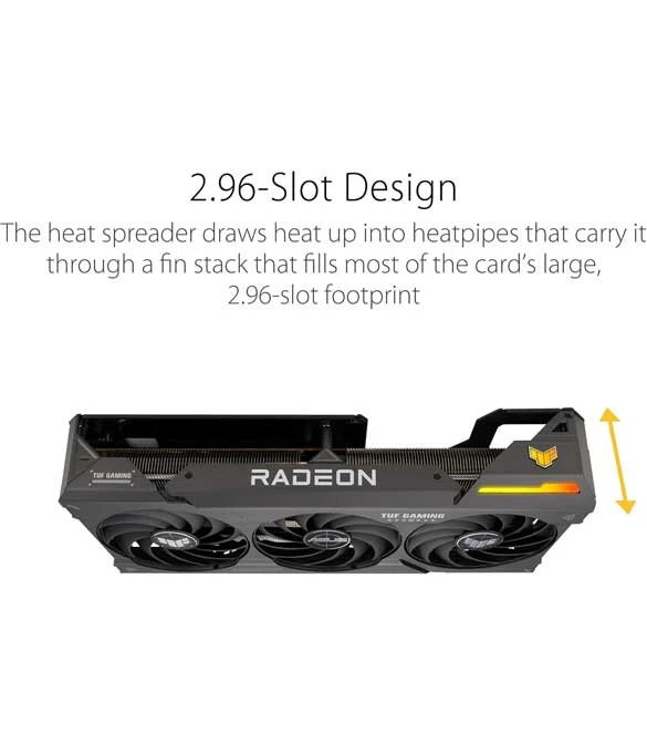 ASUS TUF Gaming Radeon™ RX 7800 XT OC Edition 16GB GDDR6
