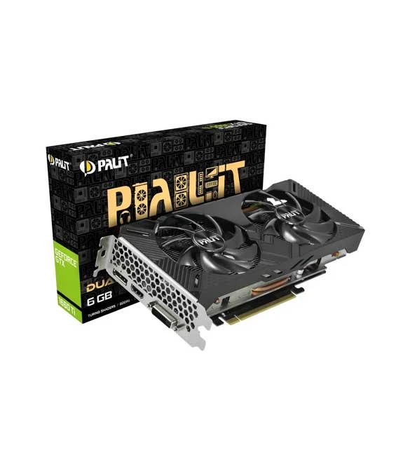 PALIT GEFORCE GTX 1660 TI DUAL 6GB GDDR6 OC EDITION GRAPHICS CARD