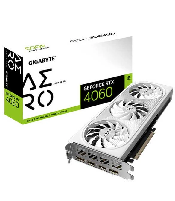 GIGABYTE GEFORCE RTX 4060 AERO OC 8GB GDDR6 Graphics Card
