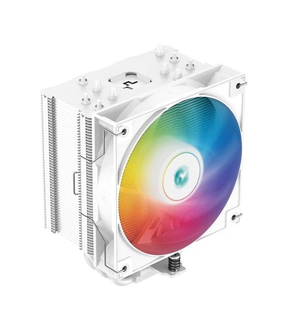 Deepcool AG500 ARGB Single-Tower Performance CPU Cooler - White