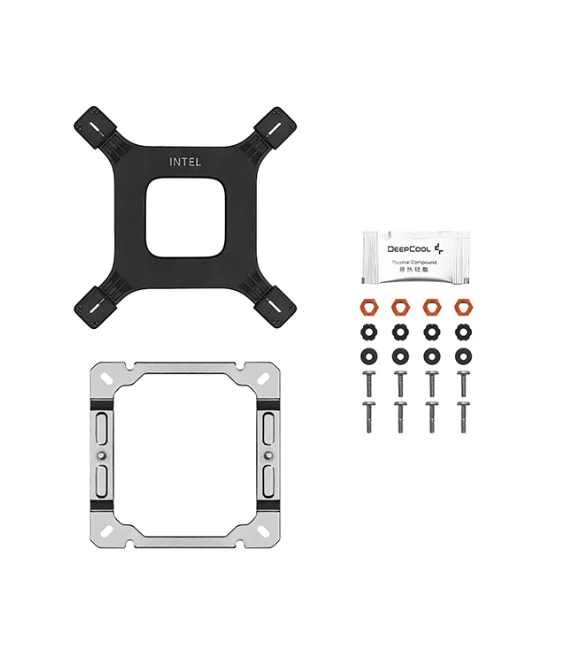 Deepcool AG500 ARGB Single-Tower Performance CPU Cooler - White