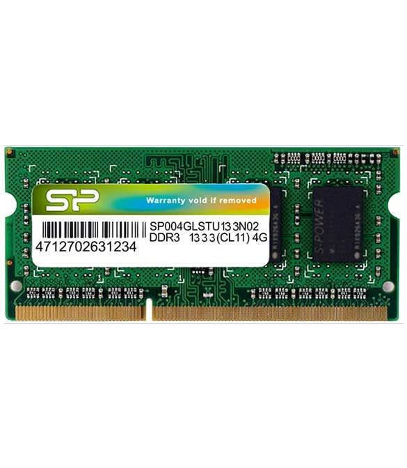 Silicon Power 4GB DDR3 SODIMM-1333 MHz For Laptop