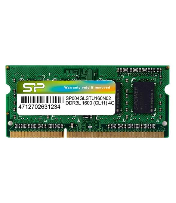 Silicon Power 4GB DDR3L Low Voltage SODIMM-1600 MHz For Laptop