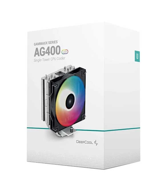 DEEPCOOL AG400 LED SINGLE TOWER 120 MM CPU AIR COOLER
