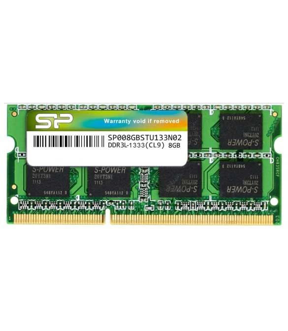 Silicon Power 8GB DDR3L Low Voltage SODIMM-1333 MHz For Laptop