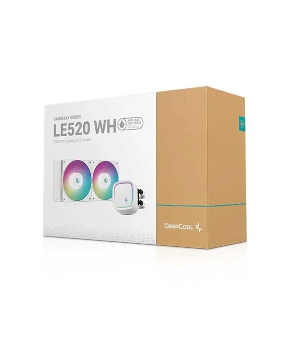 DEEPCOOL LE520 ALL-IN-ONE LIQUID COOLER SUPPORT INTEL & AMD (WHITE)