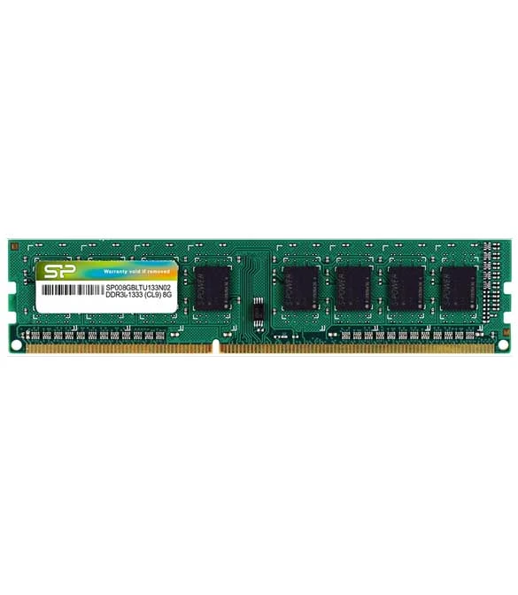 Silicon Power 8GB DDR3L Low Voltage UDIMM-1333 MHz For Desktop