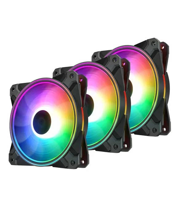 Deepcool CF120 Plus 120MM Case Pwm Fan 3-In-1 Pack