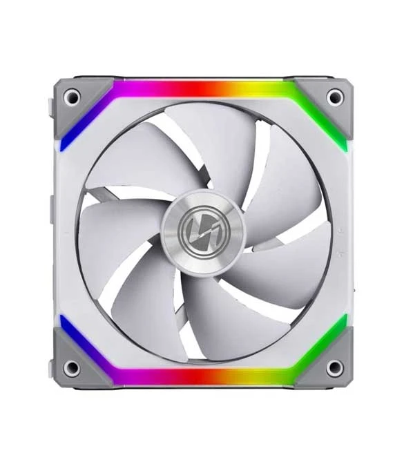 LIAN LI UNI FAN SL120 SINGLE PACK WHITE WITHOUT CONTROLLER (ARGB 120MM LED PWM DAISY-CHAIN)