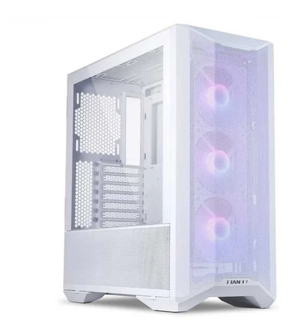 LIAN LI LANCOOL II MESH C HIGH AIRFLOW MESH FRONT PANEL ARGB 3 PWM FANS USB TYPE-C ( WHITE)