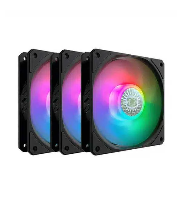 COOLER MASTER SICKLEFLOW 120 ARGB FAN (3 FANS ARE INCLUDED)