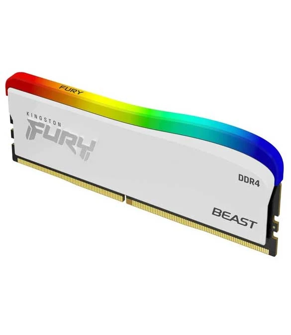 KINGSTON FURY™ 16GB 3600MT BEAST DDR4 RGB SPECIAL EDITION MEMORY (WHITE)