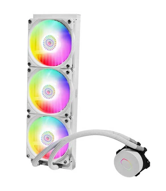 Cooler Master MasterLiquid ML360L ARGB V2 White Edition CPU Liquid Cooler