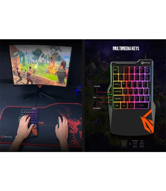 MeeTion MT-KB015 Left One-Handed Gaming Keyboard