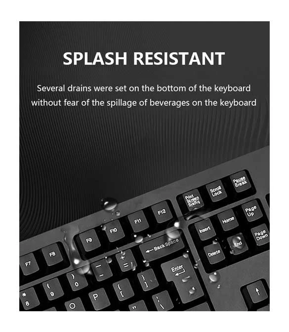 Lenovo K4800S Business Office Wired Keyboard