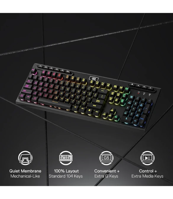 Redragon K513 RGB Membrane Gaming Keyboard