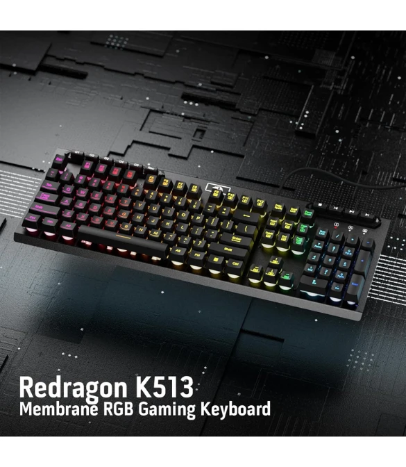 Redragon K513 RGB Membrane Gaming Keyboard