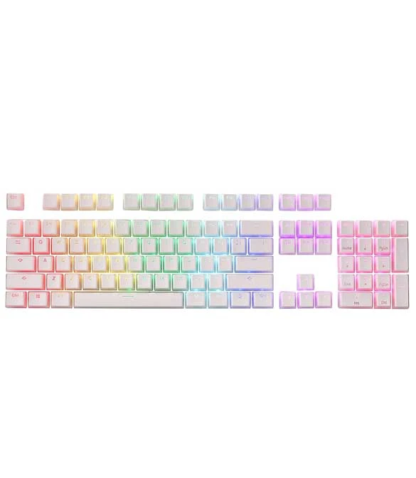 Redragon A130 White Pudding Keycaps