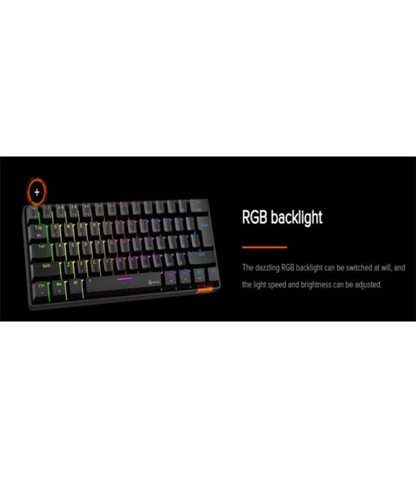 Meetion MK005 Hestia RGB 60% Mechanical Dual Mode Gaming Keyboard