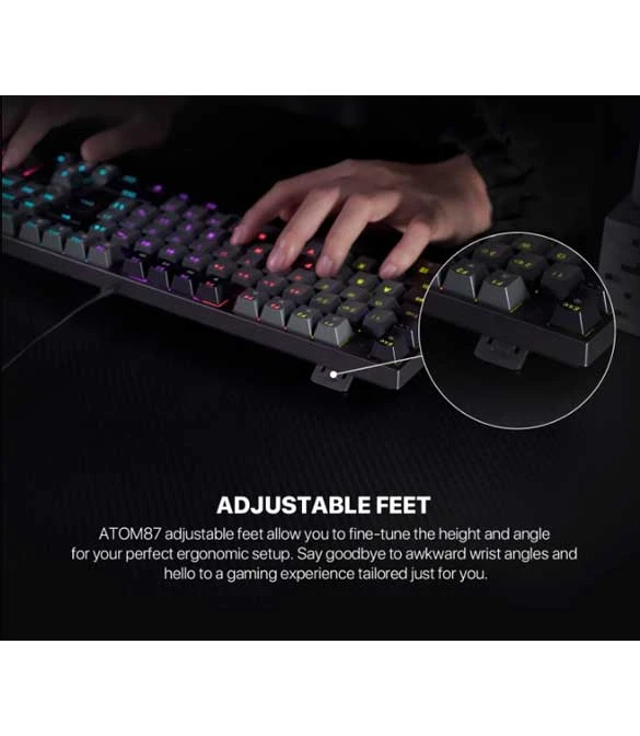 Fantech ATOM TKL MK876V2 Black - Blue Switch